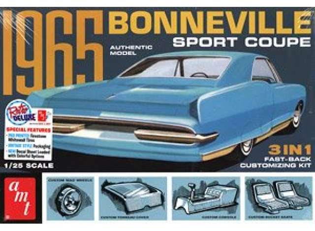 Сборная модель Pontiac Bonneville, plastic modelkit 1965