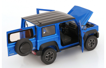 SUZUKI Jimny JB64 LHD, blue metallic / black