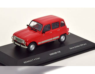 RENAULT 4 Clan, red