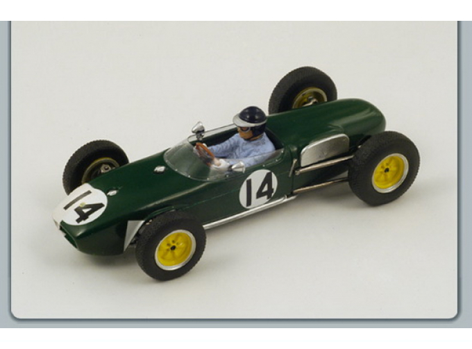 LOTUS Team 18 №14 Portugal GP (Jim Clark) 1960, black