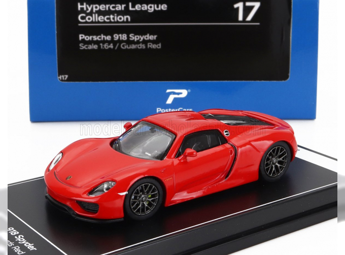 PORSCHE 918 Spyder (2010), Red