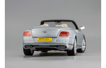 Bentley Continental GT Convertible 2016 (silver frost)