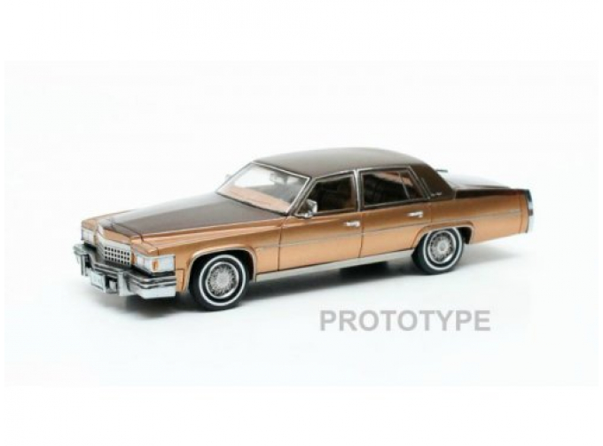 CADILLAC Fleetwood Brougham Sedan 1979, Metallic Brown