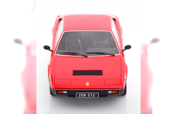 FERRARI 208 GT4 (1975), red flatblack