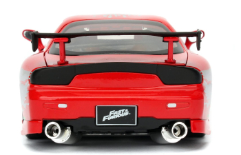 MAZDA Dom's Rx-7 2001 - Toretto - Fast & Furious 8 (2017), Red Silver