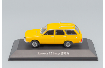 RENAULT R12 Break Sw Station Wagon (1973), Yellow