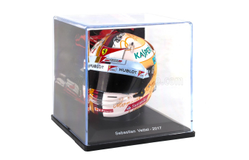 HELMET F1 Casco Helmet Sebastian Vettel Team Scuderia Ferrari Sf-24 Winner Monaco Gp (2017), Yellow White