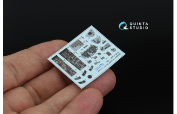 3D Декаль интерьера кабины F9F-8P Photo-Cougar (Kitty Hawk)