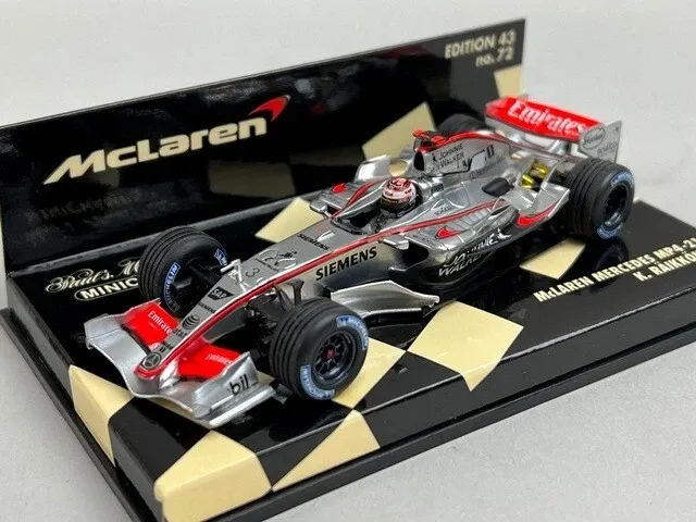 McLAREN Mercedes Benz MP4/21 Kimi Raikkonen (2006), silver/red