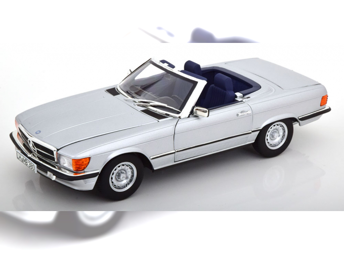 MERCEDES-BENZ 380SL R107 (1985), silver