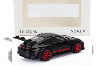 PORSCHE 911 992 Gt3 Rs Coupe (2022), Black Red