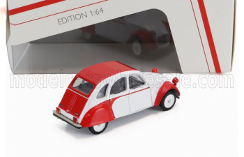 CITROEN 2cv (1976), White Red