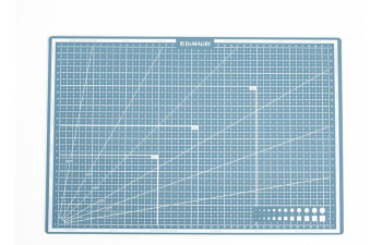 Коврик для резки Серо-синий, формат А3, 5 слоёв