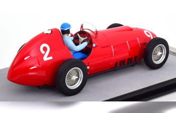 FERRARI F1 375 N 2 Winner Monza Gp Italy (with Pilot Figure) Alberto Ascari (1951), Red