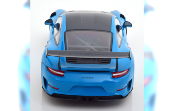 PORSCHE 911 (991 II) GT3 RS Weissach Package (2019), blue/carbon-grau