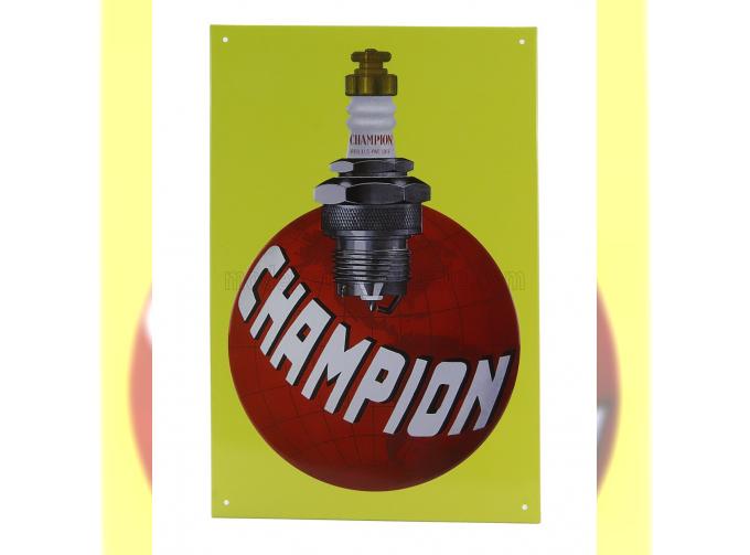 ACCESSORIES Metal Plate - Champion