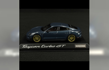 PORSCHE Taycan Turbo Gt (j1.2) 2024, Pale Blue Met