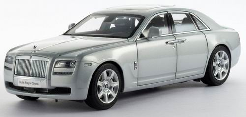 ROLLS-ROYCE Ghost SWB LHD, Silver Black -Silver