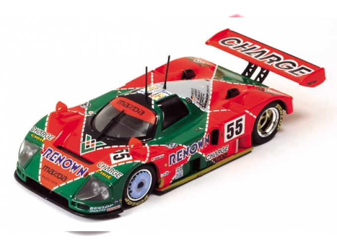 MAZDA 787B RENOWNWeidler -Herbert-Gachot 55 winner LE MANS 1991