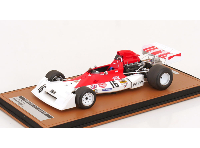 BRM F1 P160e №16 Spain Gp (1973) Niki Lauda, White Red