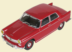 PEUGEOT 404, Kultowe Auta 152, красный