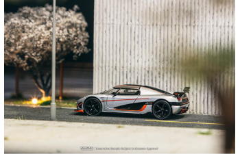 KOENIGSEGG Agera RS (2010), silver/black 