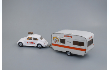 VOLKSWAGEN 1200 Beetle Circus whith Caravan