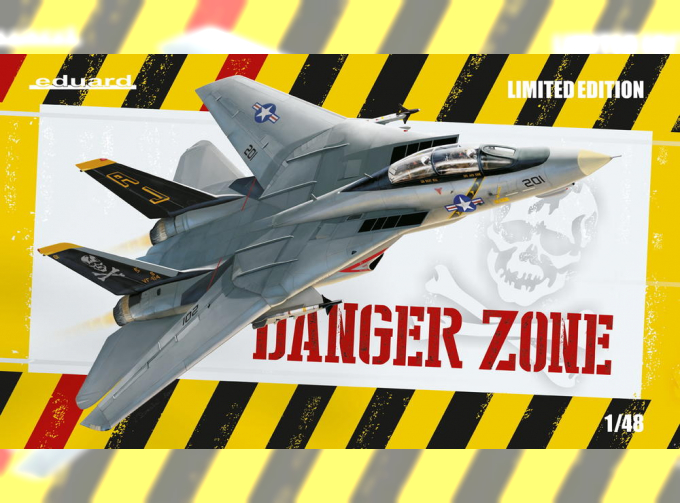 Сборная модель Американский истребитель F-14A TOMCAT "Danger Zone"