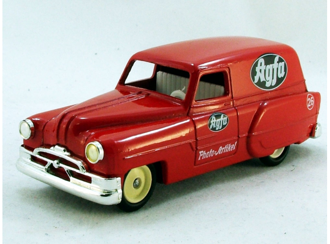 PONTIAC Delivery Van "Agfa Films" (1953), Days Gone Vanguards: Fifties and Sixties Classic Collection, красный