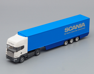 SCANIA R530, white / blue