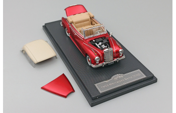 MERCEDES-BENZ 300D (1959), red / ivory