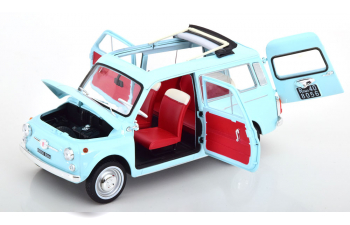 FIAT 500 Giardiniera (1964), light blue