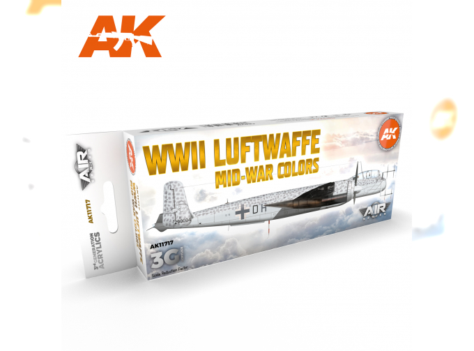 WWII Luftwaffe Mid-War Colors SET 3G