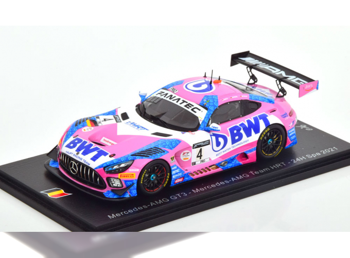 MERCEDES AMG GT3 №4 Mercedes-AMG Team HRT 24H Spa Engel-Stolz-Abril (2021)