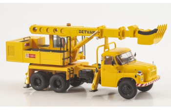 UDS-110 (Tatra-148) экскаватор, желтый