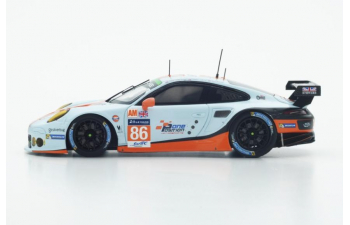 Porsche 911 RSR #86 LMGTE Am Gulf Racing M. Wainwright - A. Carroll - B. Barker