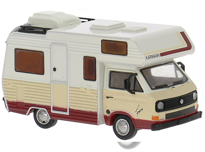 VOLKSWAGEN T3 Camper (1983), white/beige