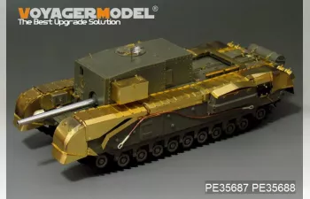 Фототравление Крылья для Churchill 20 CWT (для AF35253)