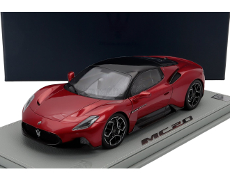 MASERATI Mc20 (2020) - Con Vetrina - With Showcase, Rosso Vincente - Red Met