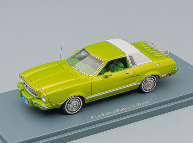 FORD Mustang II (1974), green metallic