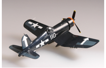 Vought F4U Corsair USN VF-84 Jolly Rogers White 110 USS Bunker Hill 1945