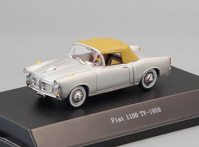 FIAT 1100 TV (1959), silver