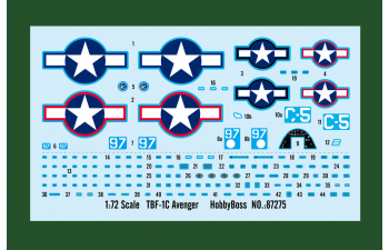 Сборная модель TBF-1C Avenger