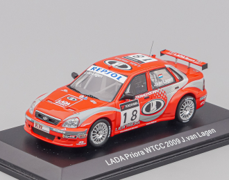 LADA Priora WTCC V.Lagen (2009), красный