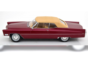 CADILLAC Deville Softtop 1967 бордовый металлик