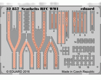 Фототравление для Seatbelts RFC WW1