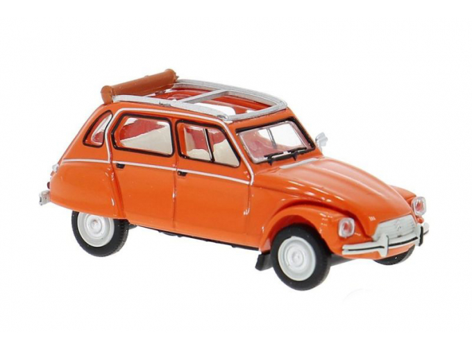 Citroen Dyane offen, orange