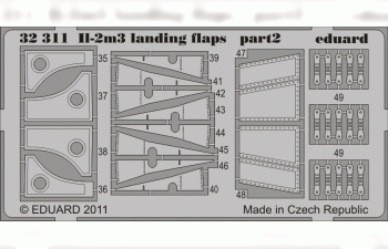 Фототравление для IL-2m3 landing flaps