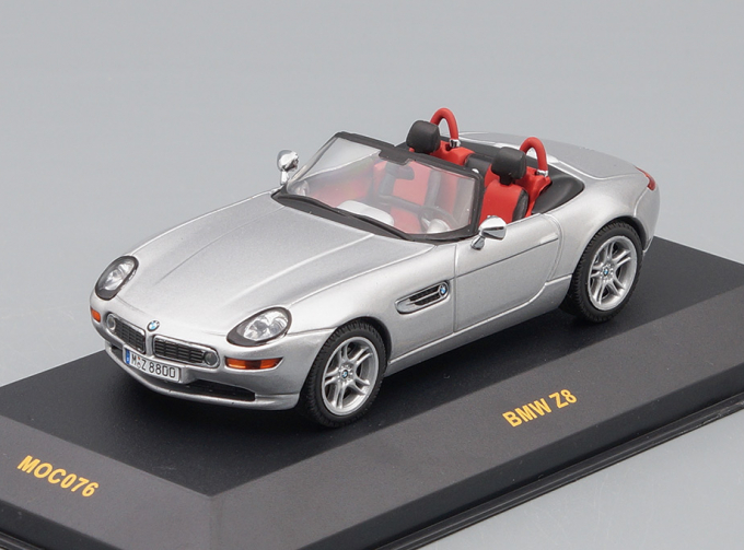 BMW Z8, met. silver with red / black interiors