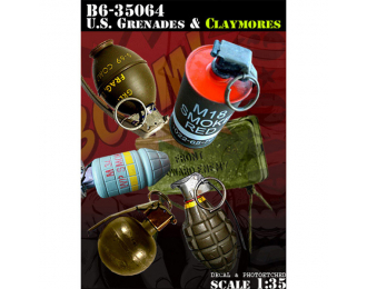 U.S. Grenades and Claymores / Американские гранаты и противопехотные устройства